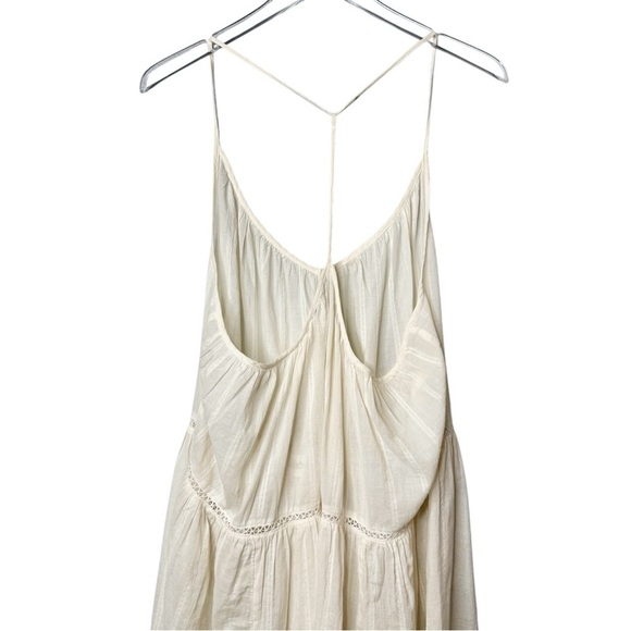 NEW Madewell Embroidered Cream Racerback Women’s Summer Cover Up Dress Sz 2X - Picture 10 of 11